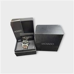Movado Vizio Chronograph Carbon Fiber Dial Swiss Quartz 83C51890